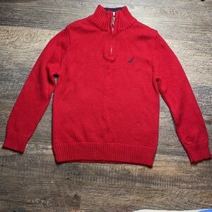 Náutica Media Front Zipper Sweater Sz 6
